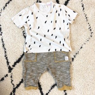 ザラキッズ(ZARA KIDS)のZara baby 上下セット(Ｔシャツ)