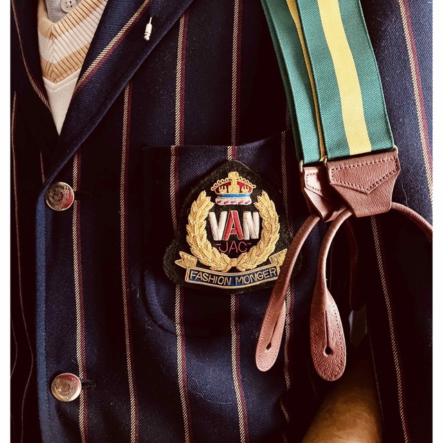 VAN Jacket - VAN JACKET 元祖ブレザー月桂樹 エンブレム 送料込 VAN Jacket - VAN JACKET 元祖ブレザー月桂樹 エンブレム 送料込