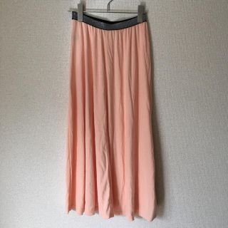 サルース(salus)の値下超美品☆Salusミディスカート ピンク系ユニクロGU ZARA H&M楽天(ロングスカート)