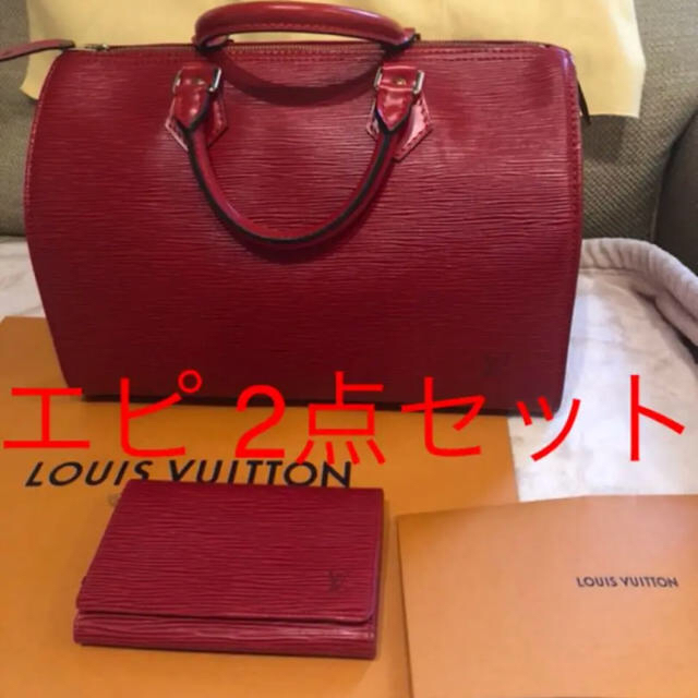 今年の新作から定番まで！ 超美品♡エピスピーディ30 - VUITTON LOUIS ...