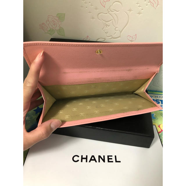 CHANEL(シャネル)のCHANEL Wホック ココボタン長財布 レディースのファッション小物(財布)の商品写真