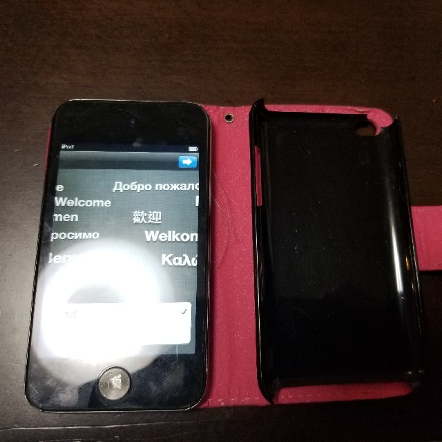 iPod touch(アイポッドタッチ)のipod touch 4 32ギガ スマホ/家電/カメラのオーディオ機器(ポータブルプレーヤー)の商品写真