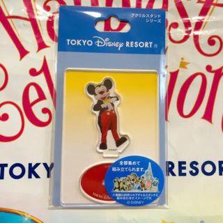 ディズニー(Disney)の新品♡ ミッキー アクリルスタンド 実写 ディズニーリゾート(キャラクターグッズ)