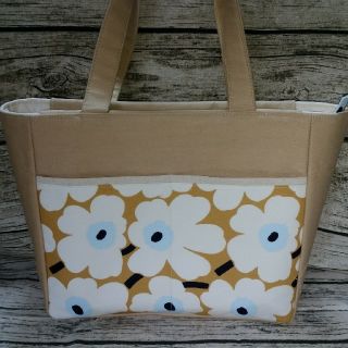 マリメッコ(marimekko)のハンドメイド　マリメッコ　トートバッグ(バッグ)