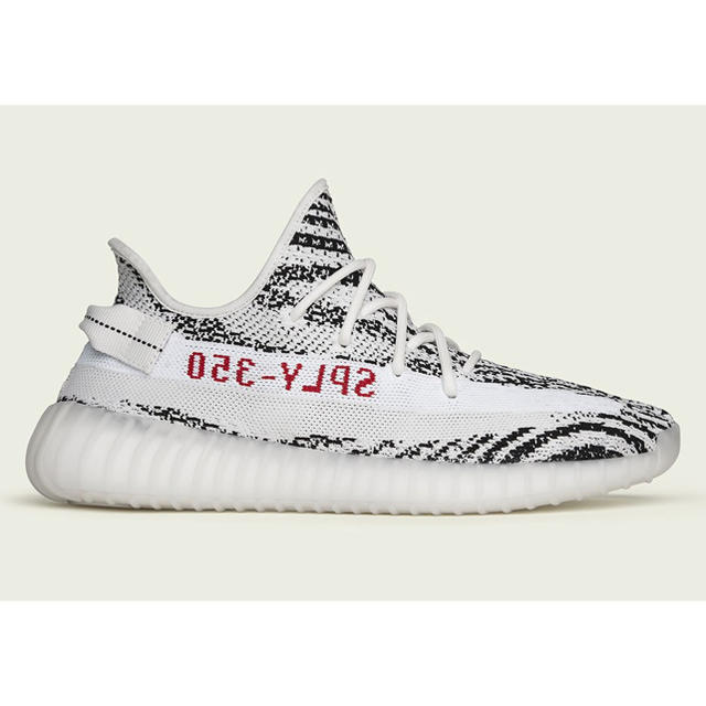 新品未使用！adidas yeezyboost 350 Zebra 28.5スニーカー