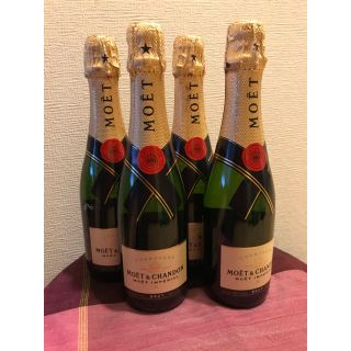 モエエシャンドン(MOËT & CHANDON)のモエシャンドン 375ml✖️4本 (シャンパン/スパークリングワイン)