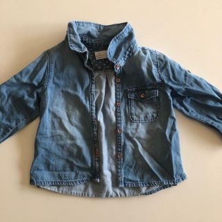 ザラキッズ(ZARA KIDS)のデニムシャツ(シャツ/カットソー)