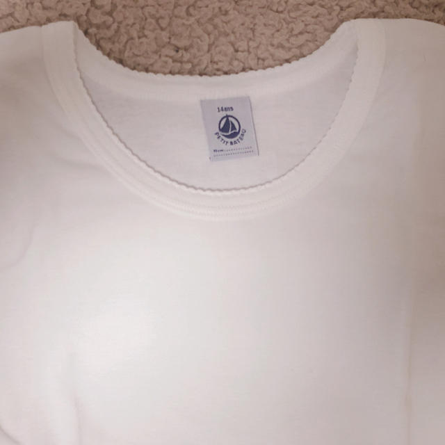 PETIT BATEAU(プチバトー)のプチバトー ポワンココット半袖Tシャツ レディースのトップス(Tシャツ(半袖/袖なし))の商品写真