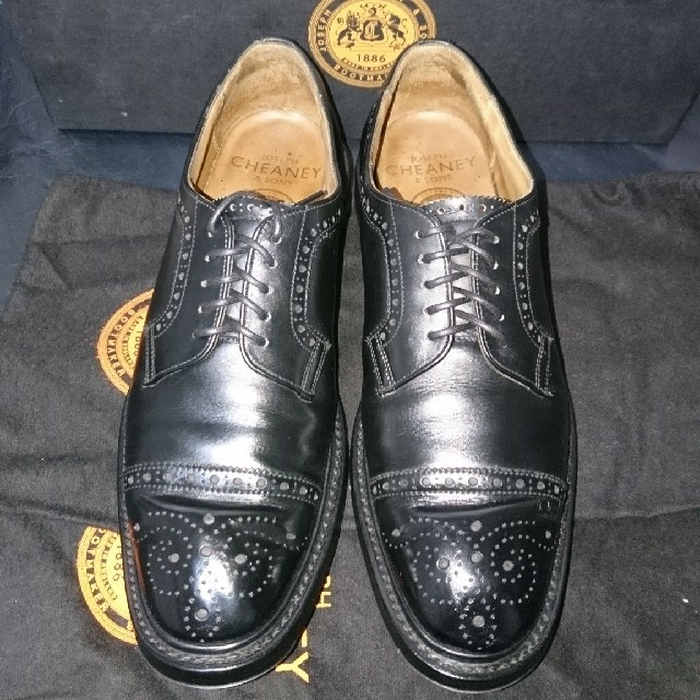 値下げ中】CHEANEY LOATLAND BLACK 6E セミブローグ - phillipsturismo.mx