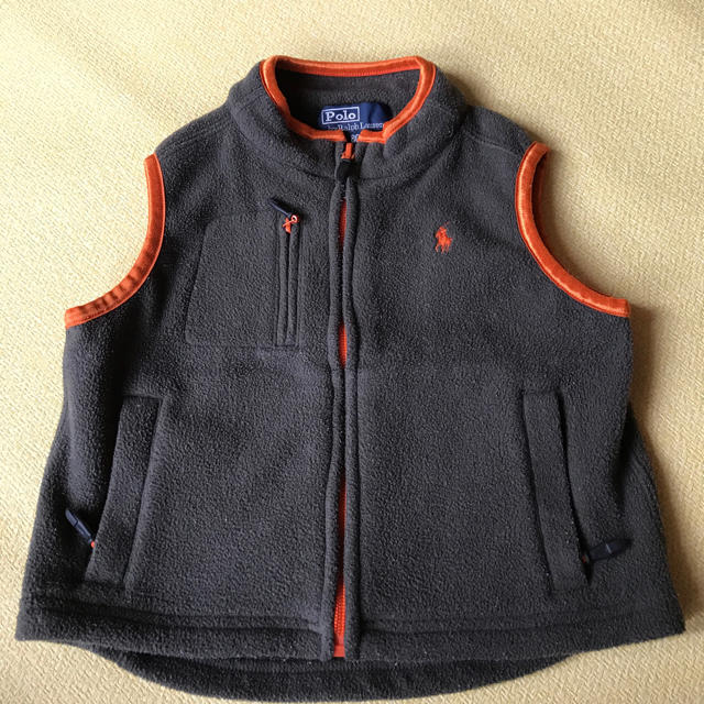 POLO RALPH LAUREN(ポロラルフローレン)のラルフローレン ベスト フリース 80 キッズ/ベビー/マタニティのベビー服(~85cm)(カーディガン/ボレロ)の商品写真