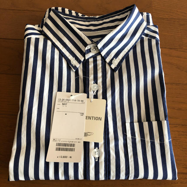 BEAMS BOY(ビームスボーイ)のにじお☺︎様専用   新品 ロングストライプシャツ レディースのワンピース(ロングワンピース/マキシワンピース)の商品写真