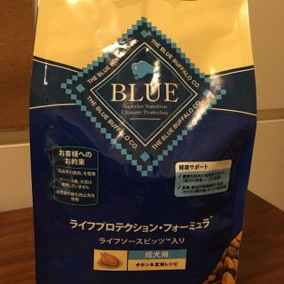 ドックフード★BLUE ブルー 成犬用 チキン&玄米レシピ 300g(ペットフード)