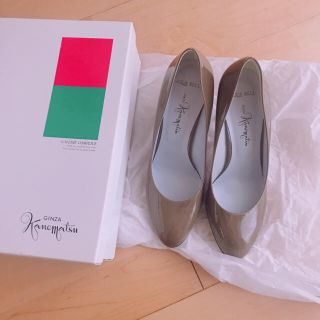 ギンザカネマツ(GINZA Kanematsu)の美品、一回短時間のみ使用(ハイヒール/パンプス)