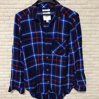 アメリカンイーグル(American Eagle)のボーイフレンド チェックシャツ(シャツ/ブラウス(長袖/七分))