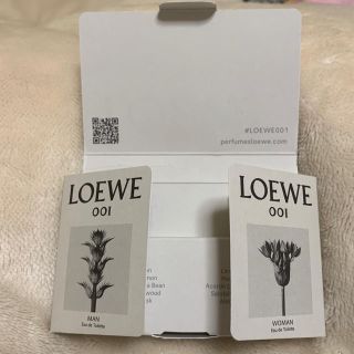 ロエベ(LOEWE)のLOEWE 香水 （サンプル）(香水(女性用))