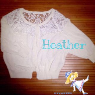 ヘザー(heather)のHeather * カーディガン(カーディガン)