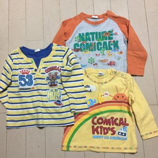 コミカルキッズ  男の子服  3枚セット  90サイズ(Tシャツ/カットソー)