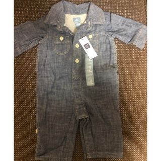 ベビーギャップ(babyGAP)のデニム風ロンパース(ロンパース)