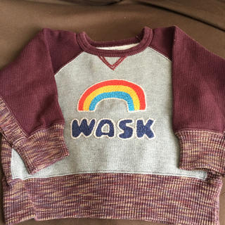 ワスク(WASK)のWASK トレーナー  90㎝(Tシャツ/カットソー)