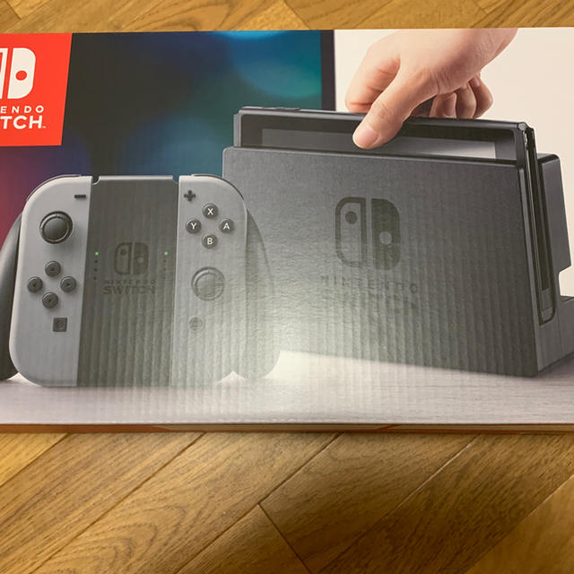 数量は多】 任天堂 ニンテンドースイッチ本体 グレー ほぼ未使用