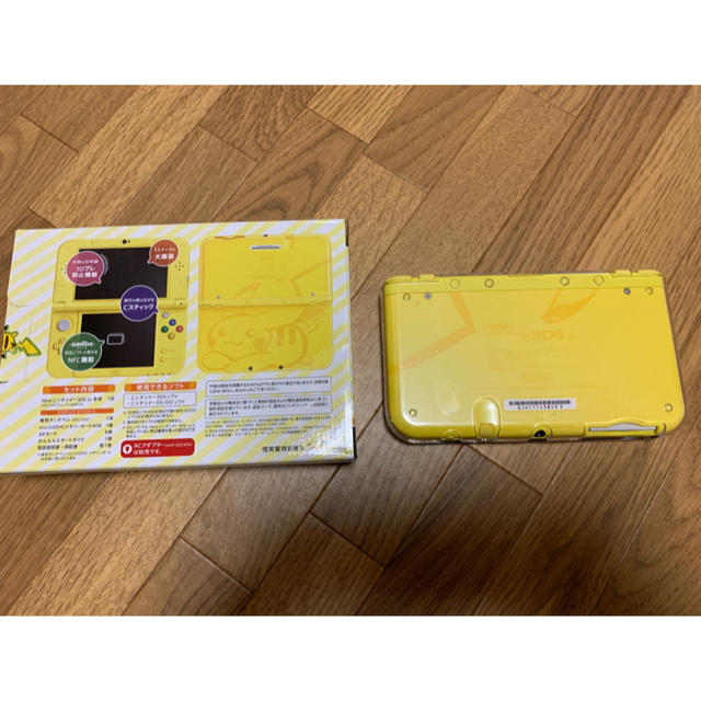 ニンテンドー3DS LL 本体　ピカチュウ 1