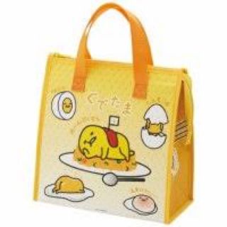 グデタマ(ぐでたま)のタグ付き ぐでたま ランチ トートバッグ(弁当用品)