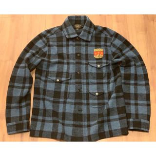 ダブルアールエル(RRL)のRRL メリノウール シャツジャケット(カバーオール)