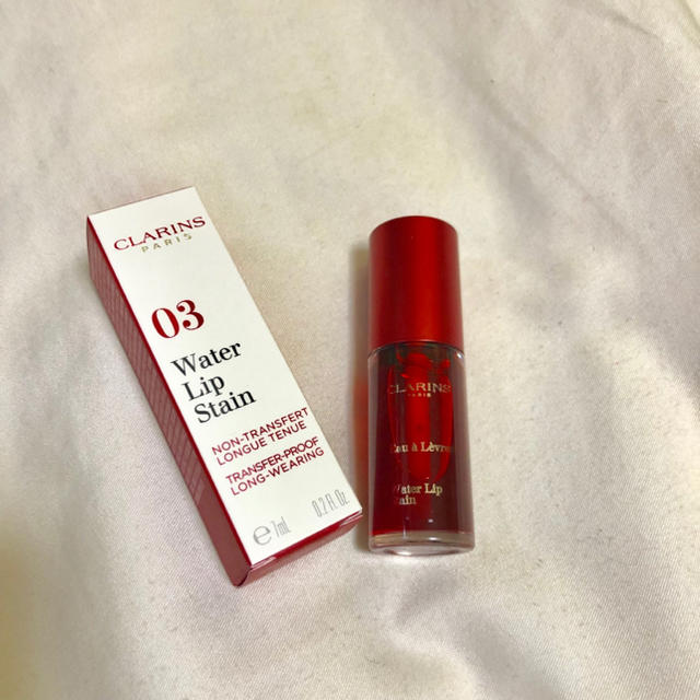 CLARINS(クラランス)のクラランス ウォーターリップステイン 03 コスメ/美容のベースメイク/化粧品(口紅)の商品写真