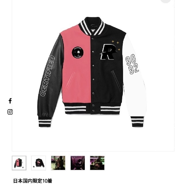 Supreme(シュプリーム)の専用　RENOWNEDxDOK2  VARSITY JACKET メンズのジャケット/アウター(スタジャン)の商品写真