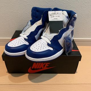 ナイキ(NIKE)のNIKE AIR JORDAN 1 OG STORM BLUE ストームブルー(スニーカー)