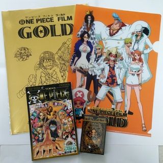 非売品※送料込み※ワンピースフィルムゴールド映画特典セット(その他)