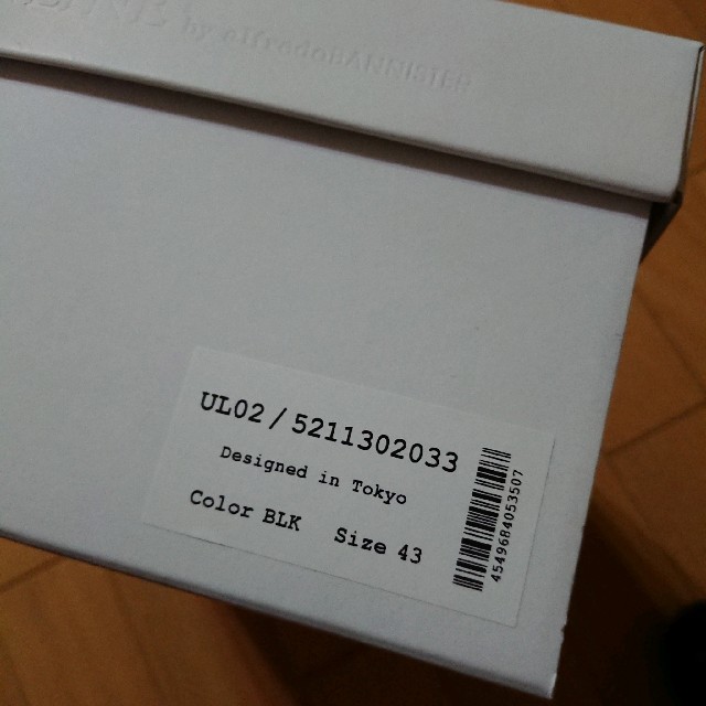 alfredoBANNISTER(アルフレッドバニスター)のalfredBANNISTER サイズ43極美品 メンズの靴/シューズ(ドレス/ビジネス)の商品写真