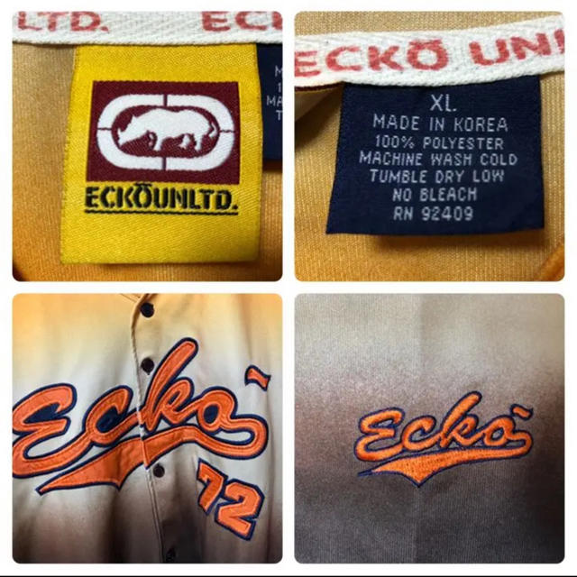 ECKŌ UNLTD（ECKO UNLTD）(エコーアンリミテッド)のecko unltd エコーアンリミテッド Tシャツ ユニフォーム 72 メンズ メンズのトップス(Tシャツ/カットソー(半袖/袖なし))の商品写真