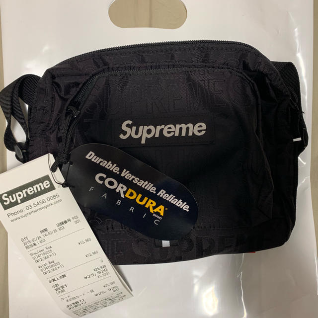 supreme ショルダー バッグ 黒