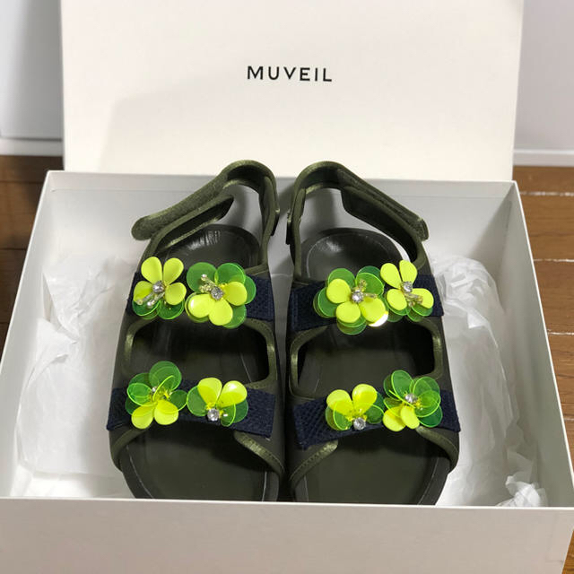 MUVEIL WORK - 3/10削除予定☆ミュベール フラット サンダル MUVEIL