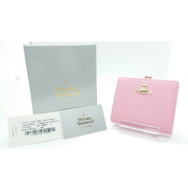 【新品】ヴィヴィアンウエストウッド がま口 ピンク コンパクト財布