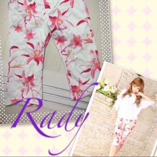 レディー(Rady)のrady♡ ネオンリリー サブリナパンツ(ハーフパンツ)