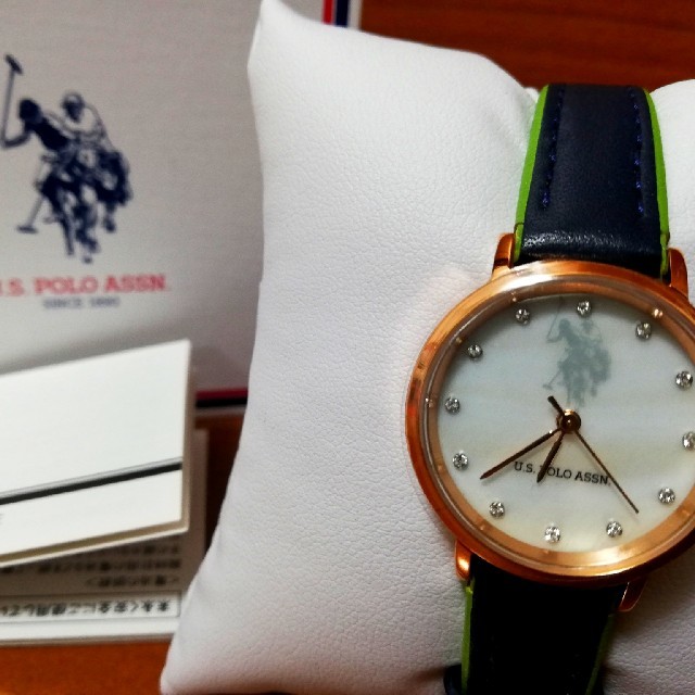【値下げ】ユーエスポロアッスン 時計 　レディース レディースのファッション小物(腕時計)の商品写真