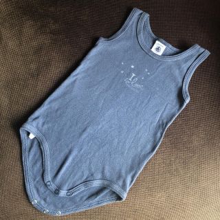 プチバトー(PETIT BATEAU)の70 プチバトー ノースリーブ ロンパース petit bateau(ロンパース)