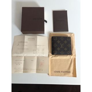 ルイヴィトン(LOUIS VUITTON)のルイヴィトン モノグラム 折り財布(折り財布)