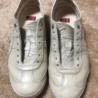 オニツカタイガー(Onitsuka Tiger)のオニツカタイガー メキシコ66SD クリーム 25㎝(スニーカー)