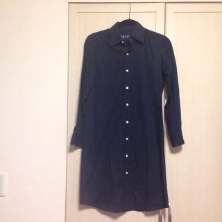 ラルフローレン(Ralph Lauren)のラルフローレンシャツワンピ(ひざ丈ワンピース)