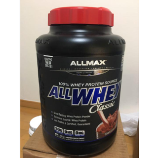 【新品・値段交渉可】ALLMAX Nutrition ホエイ 2.27kg(トレーニング用品)