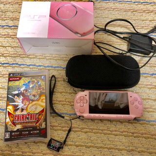 プレイステーションポータブル(PlayStation Portable)のPSPとフェアリーテイルのソフト(携帯用ゲームソフト)