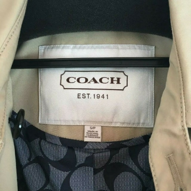 COACH(コーチ)のmie様専用✩.*˚COACHトレンチコート 美品 レディースのジャケット/アウター(トレンチコート)の商品写真