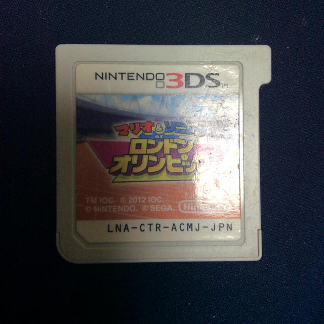 ニンテンドー3DS(ニンテンドー3DS)のマリオ&ソニックロンドンオリンピック エンタメ/ホビーのゲームソフト/ゲーム機本体(携帯用ゲームソフト)の商品写真