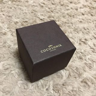 ココシュニック(COCOSHNIK)のジュエリーケース♡COCOSHNIK♡空箱(リング(指輪))