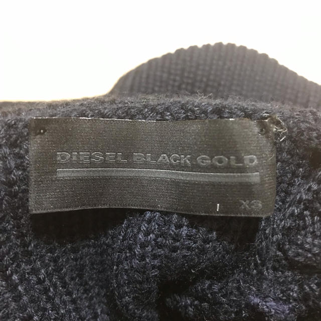 DIESEL(ディーゼル)のDIESEL BLACK GOLD 2017AW タートル ニット レディースのトップス(ニット/セーター)の商品写真
