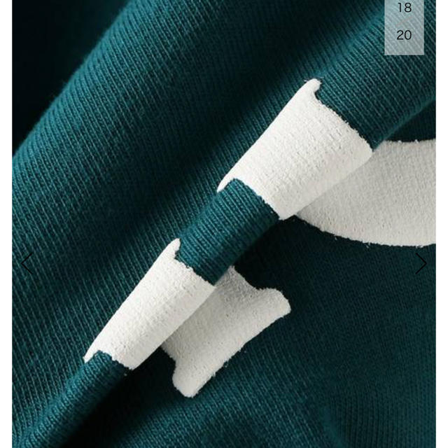 FRAMeWORK - framework バックプリント Tシャツ グリーンの通販 by ...