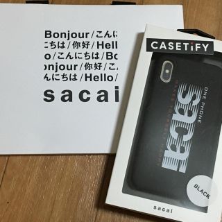 サカイ(sacai)のsacai iPhone ケース x 完売品！(iPhoneケース)